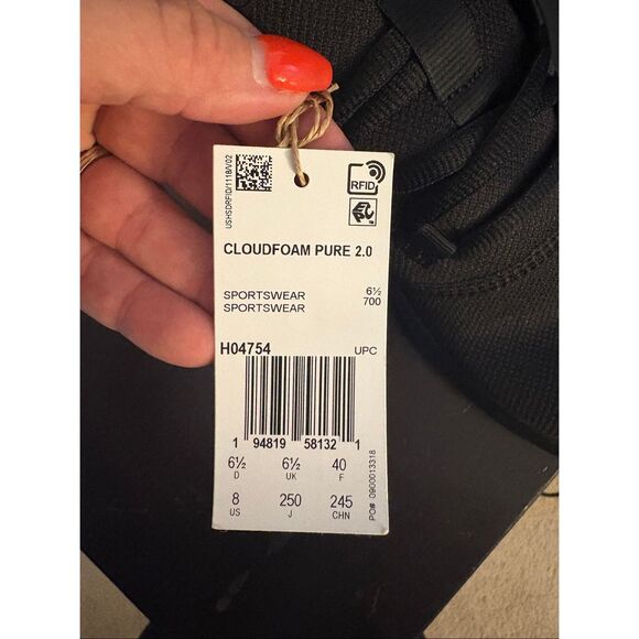 Adidas Cloudfoam Pur 2. Size 8. NWOT - Picture 3 of 10